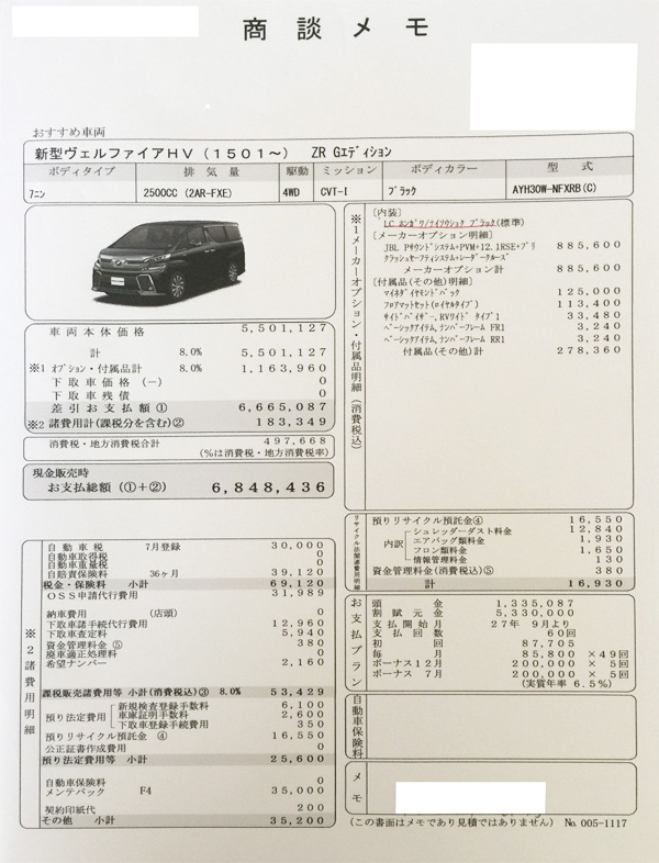 トヨタ新型30系ヴェルファイア試乗 見積り値引きについて 4 5 スター カーズ