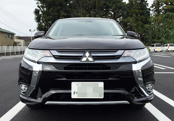 三菱・アウトランダーPHEV　1泊2日無料モニター用試乗車