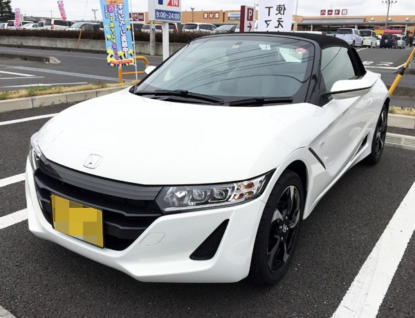 ホンダ・S660　左斜め前から