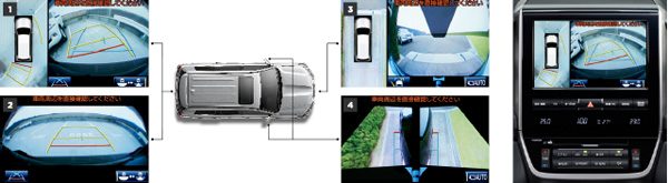 トヨタ・ランドクルーザー200　マルチテレインモニター画像
